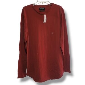 🏈*NWT* PACSUN - Rustic Red Longsleeve Tee